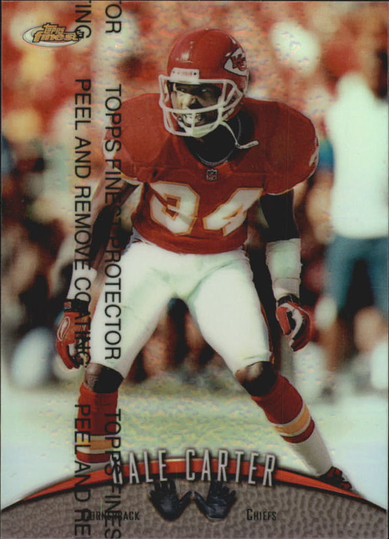1998 Finest Refractors #89 Dale Carter