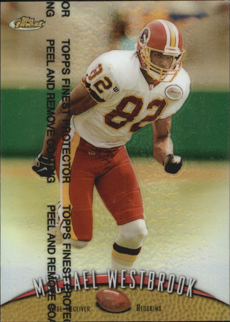 1998 Finest Refractors #168 Michael Westbrook