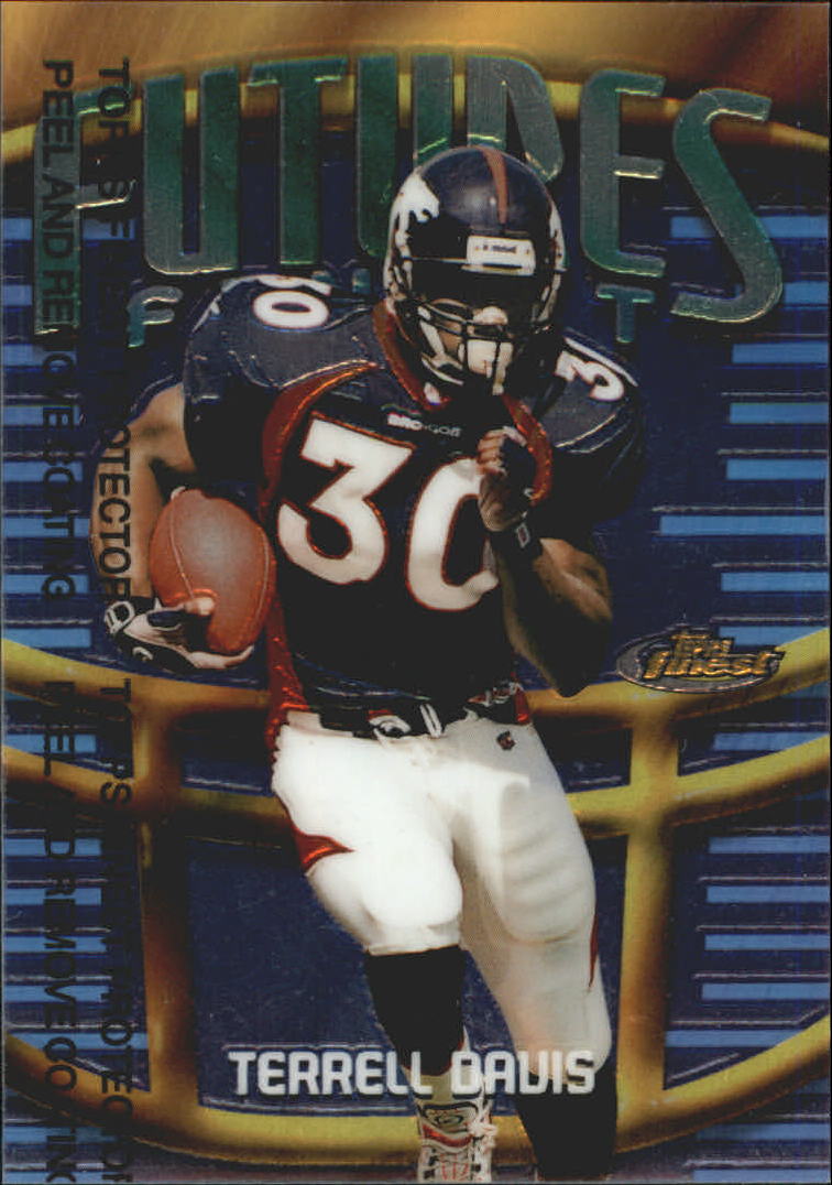 1995 Collector's Choice Update #U17 Terrell Davis RC - NM-MT