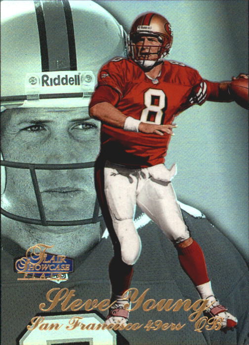 1998 Flair Showcase (Fleer) Football "Row 3" Main Set Base Cards - Picture 24 of 97