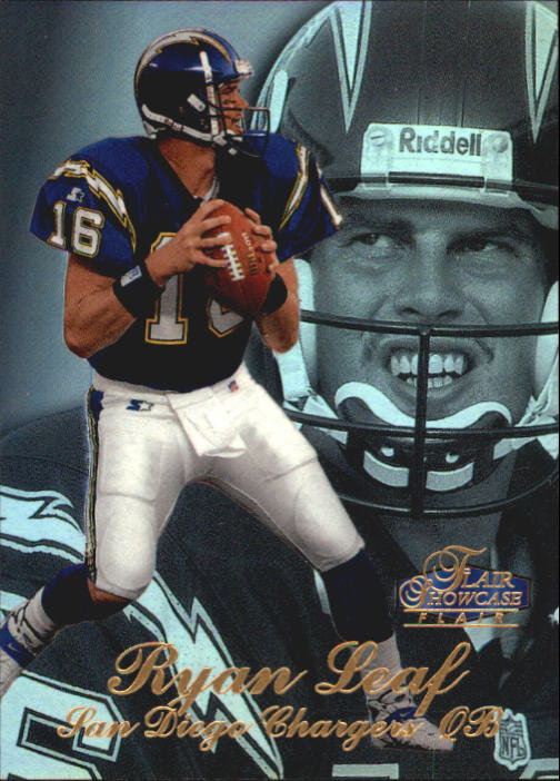 1998 Flair Showcase (Fleer) Football "Row 3" Main Set Base Cards - Picture 26 of 97