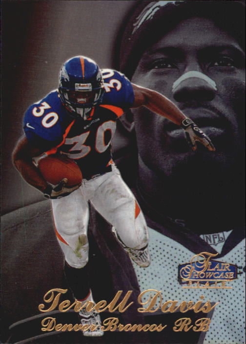 1998 Flair Showcase (Fleer) Football "Row 3" Main Set Base Cards - Picture 28 of 97