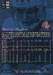 1998 Flair Showcase Row 1 #47 Yancey Thigpen back image