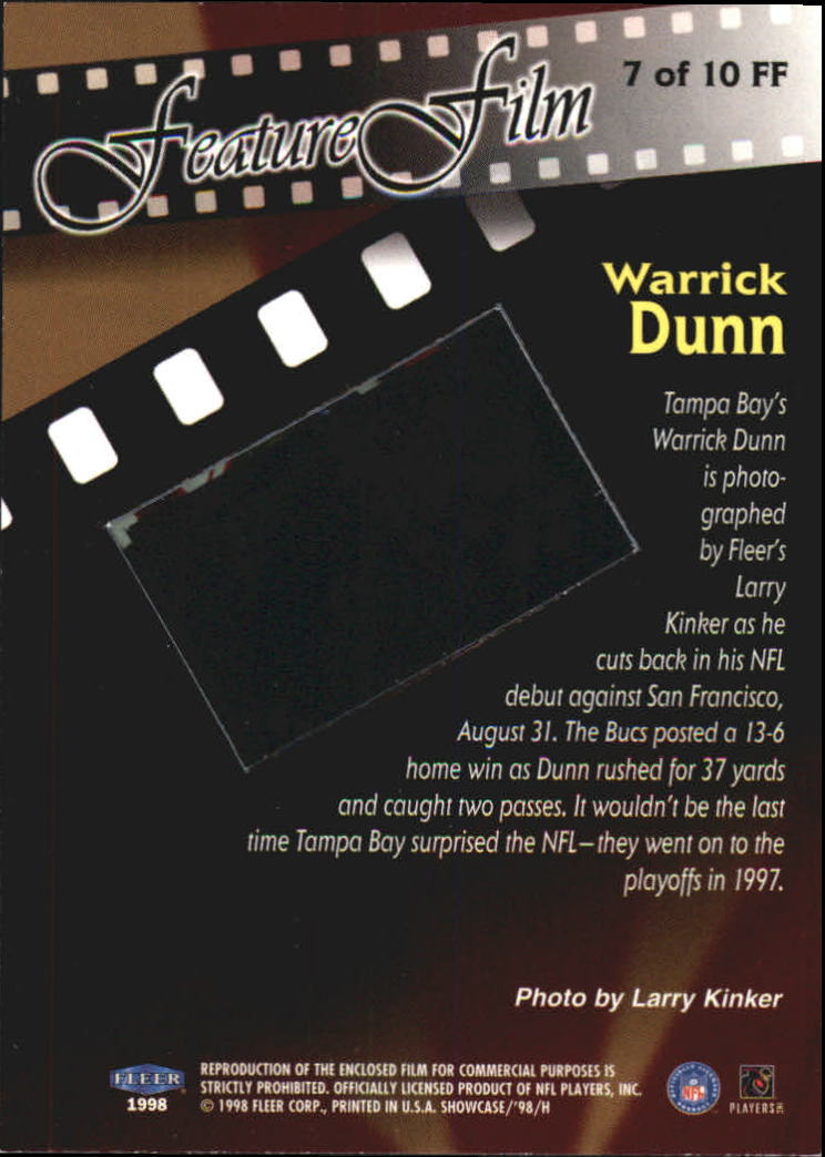 Buy Warrick Dunn Cards Online  Warrick Dunn Football Price Guide - Beckett