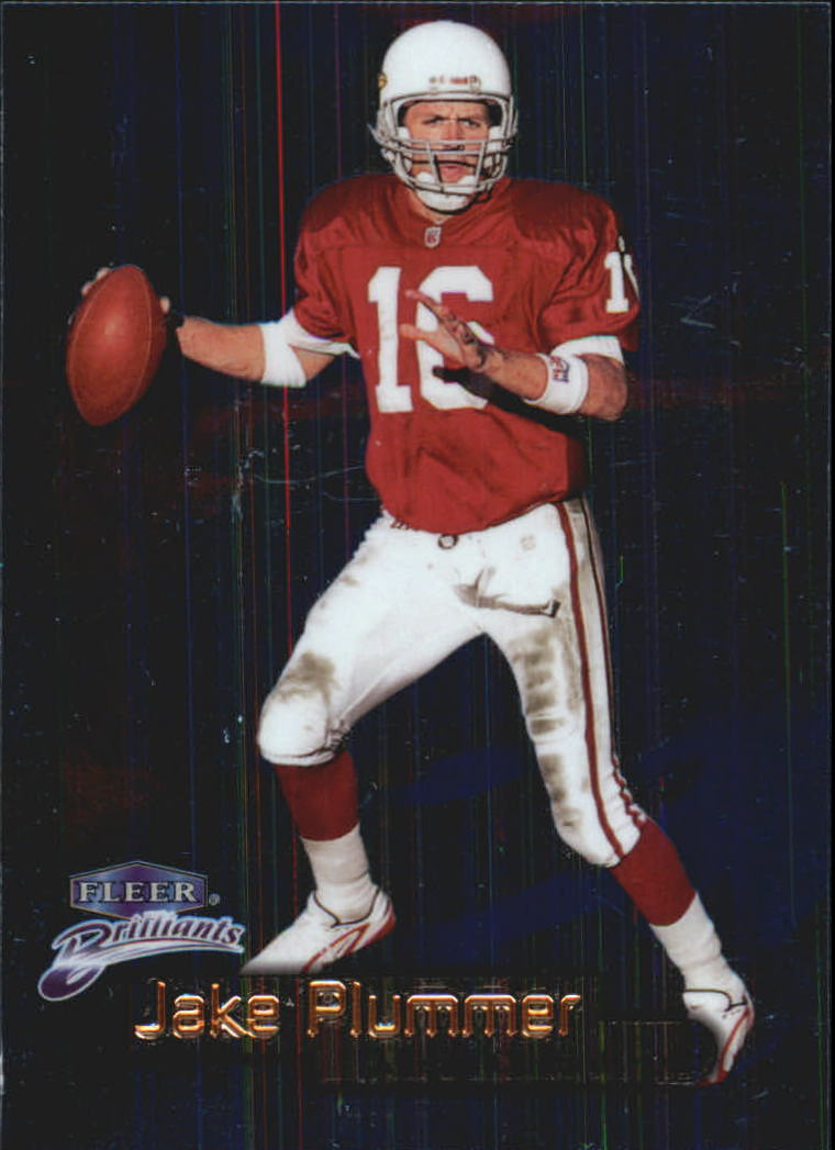 Tarjetas paralelas ""azules y doradas"" de fútbol americano Fleer Brilliants 1998 - Imagen 16 de 35