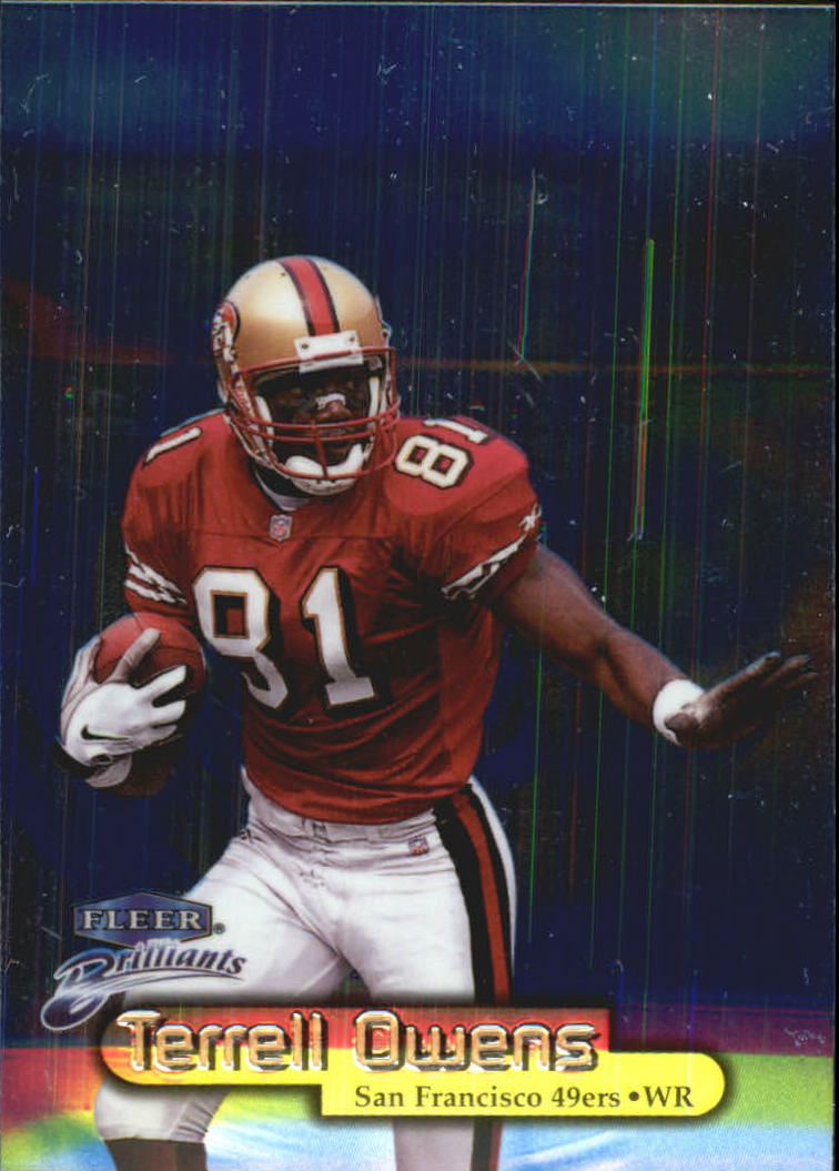  1998 Fleer Brilliants Blue #51 Deion Sanders