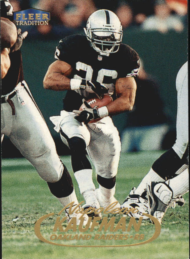 1999 (A) Napoleon Kaufman #109 Oakland Raiders