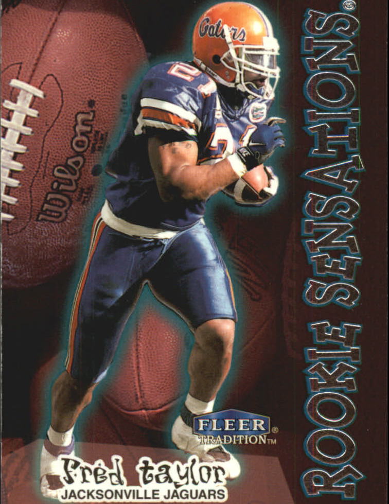 1998 Fleer Tradition Rookie Sensations #12RS Fred Taylor
