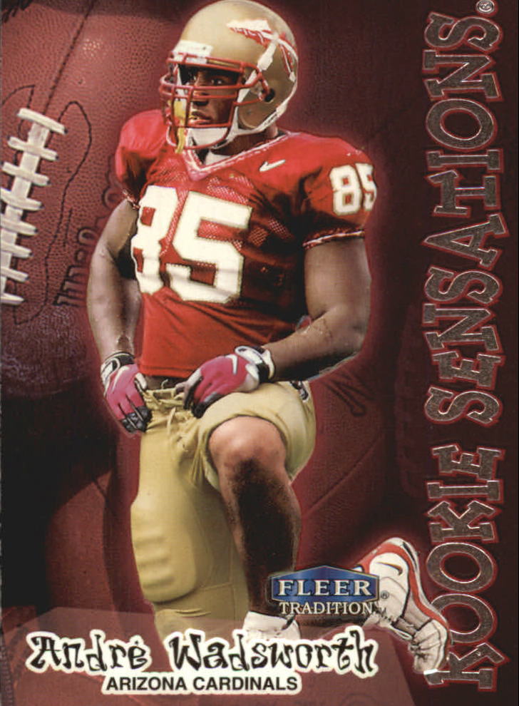 1998 Fleer Tradition Rookie Sensations #13RS Andre Wadsworth