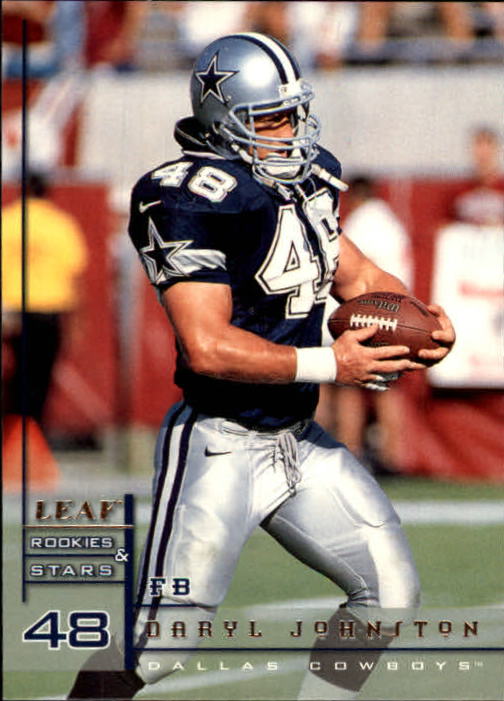 FB #48 Daryl Johnston  Dallas cowboys players, Dallas cowboys, Jimmy  johnson