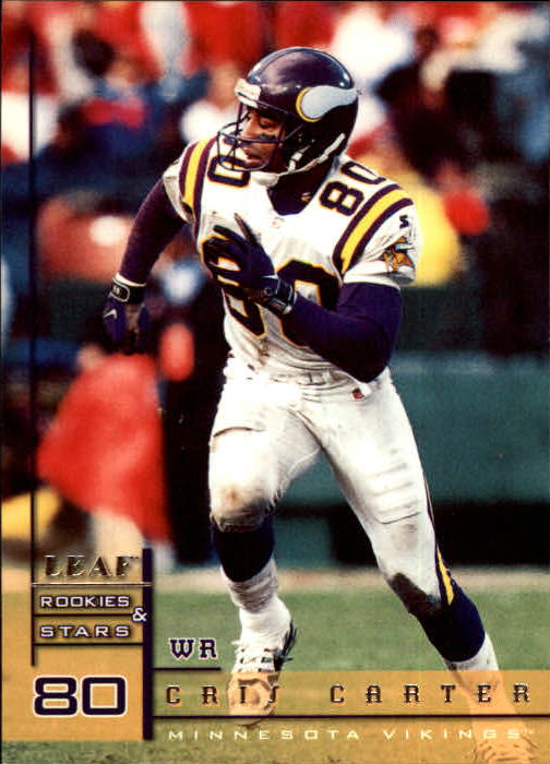 1998 Leaf Rookies and Stars #86 Cris Carter
