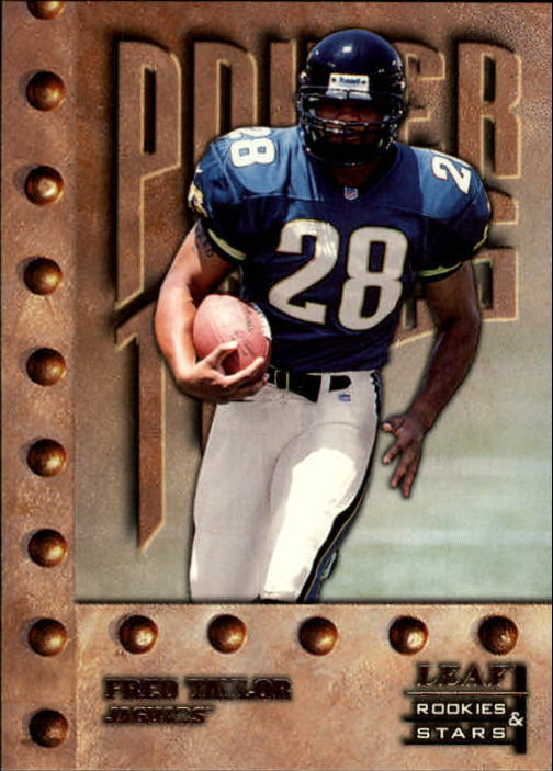 1998 Leaf Rookies and Stars #268 Fred Taylor PT