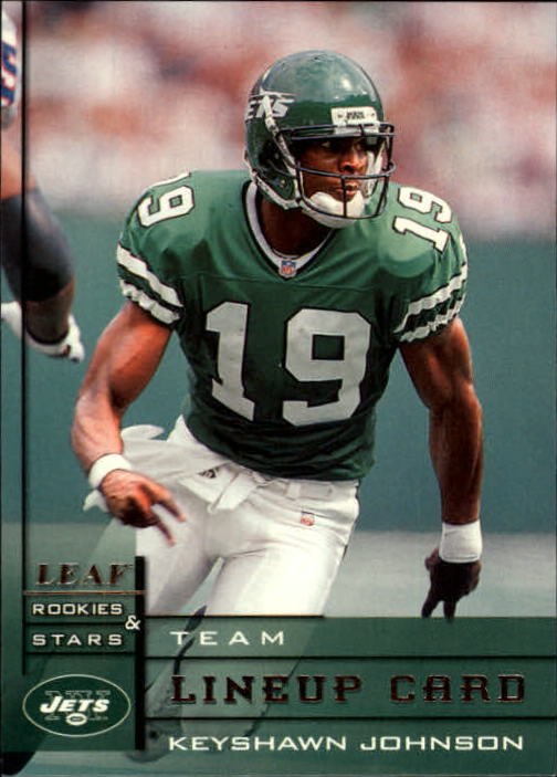 1998 Leaf Rookies and Stars #298 Keyshawn Johnson TL