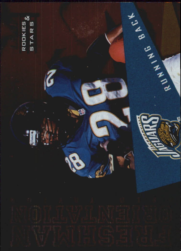 1998 Leaf Rookies and Stars Freshman Orientation #12 Fred Taylor