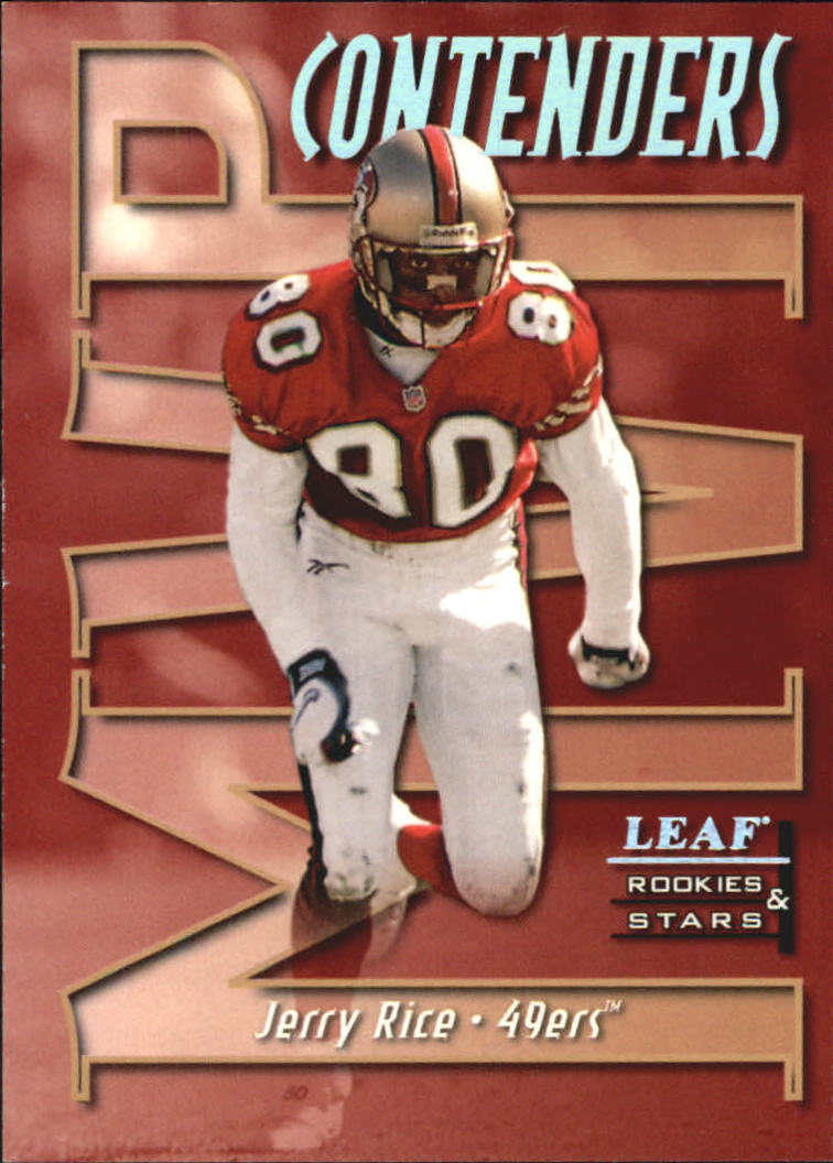 1998 Leaf Rookies and Stars MVP Contenders #12 Jerry Rice