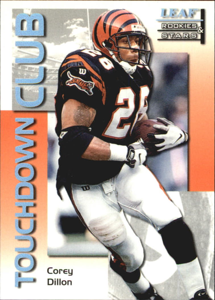 1998 Leaf Rookies and Stars Touchdown Club #14 Corey Dillon