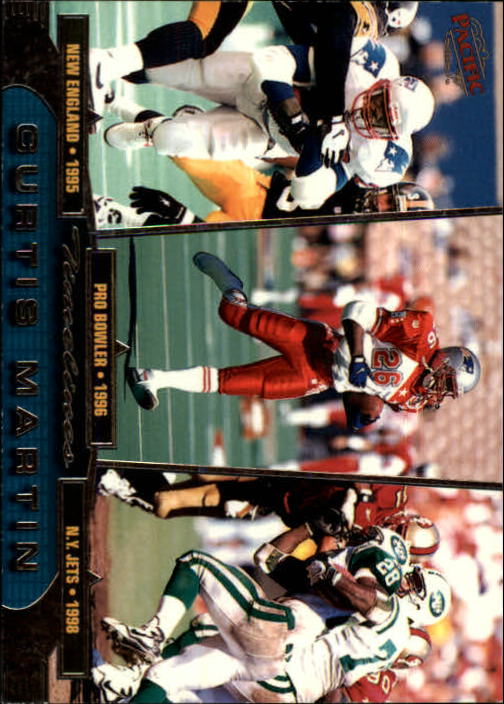 1998 Pacific Timelines #12 Curtis Martin