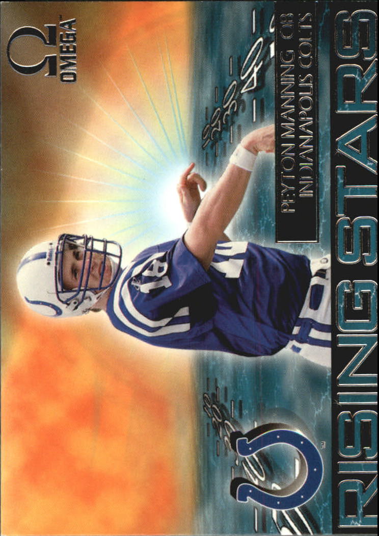 1998 Pacific Omega Rising Stars #11 Peyton Manning