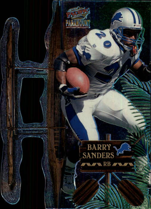 1998 Paramount Pro Bowl Die Cuts #5 Barry Sanders