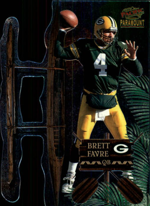 1998 Paramount Pro Bowl Die Cuts #7 Brett Favre