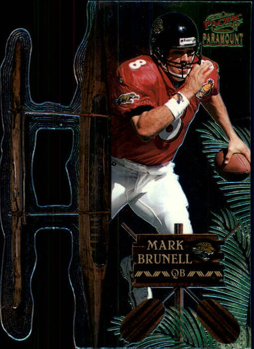 1998 Paramount Pro Bowl Die Cuts #9 Mark Brunell