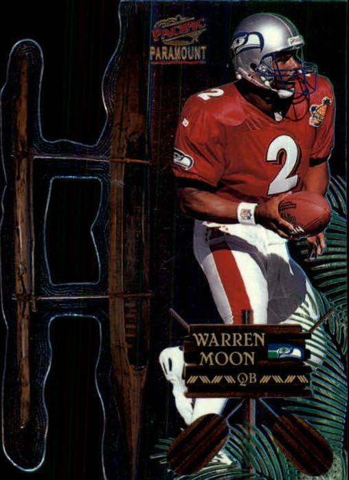 1998 Paramount Pro Bowl Die Cuts #16 Warren Moon