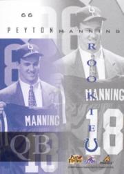 1998 Pinnacle Mint #66 Peyton Manning back image