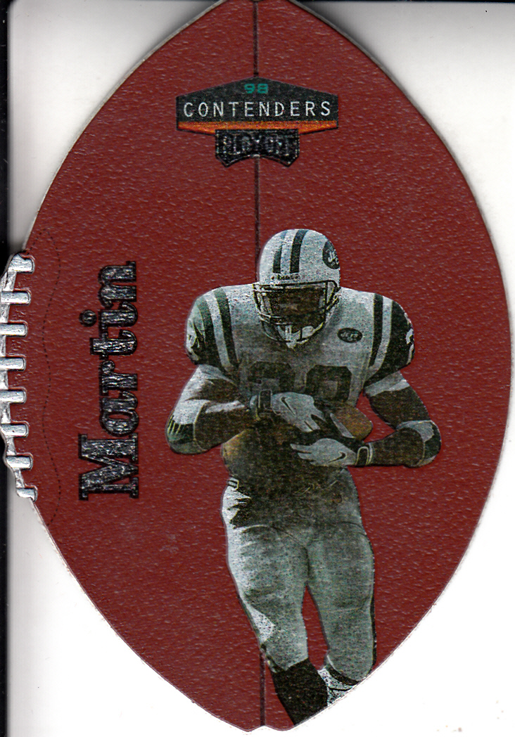 1998 Playoff Contenders Leather #65 Curtis Martin