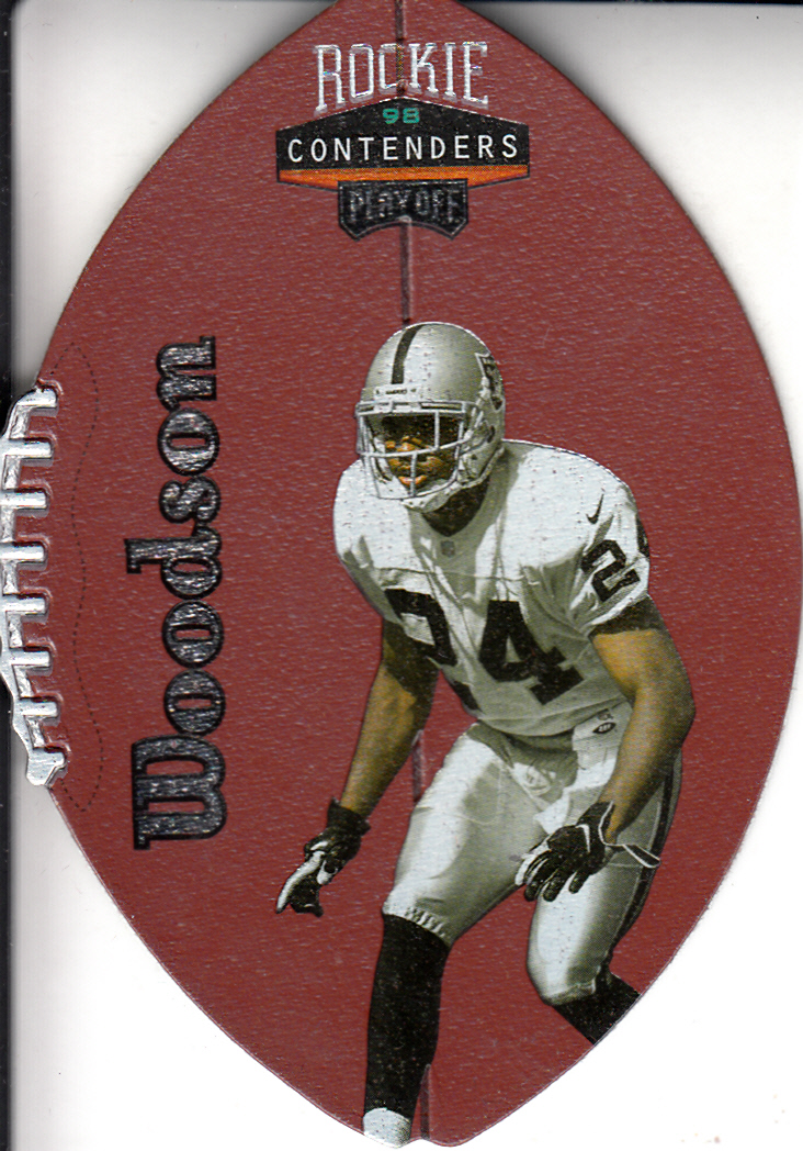 1998 Playoff Contenders Leather #69 Charles Woodson