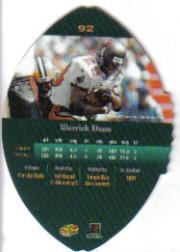 1998 Playoff Contenders Leather #92 Warrick Dunn back image