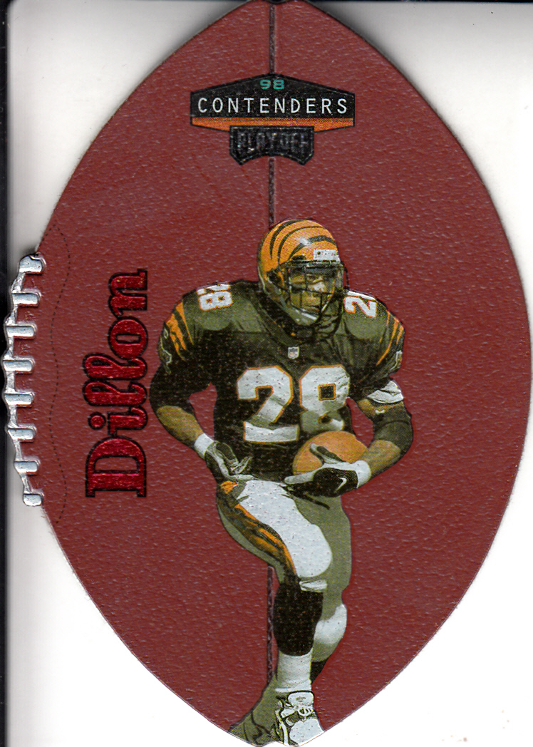 1998 Playoff Contenders Leather Red #16 Corey Dillon