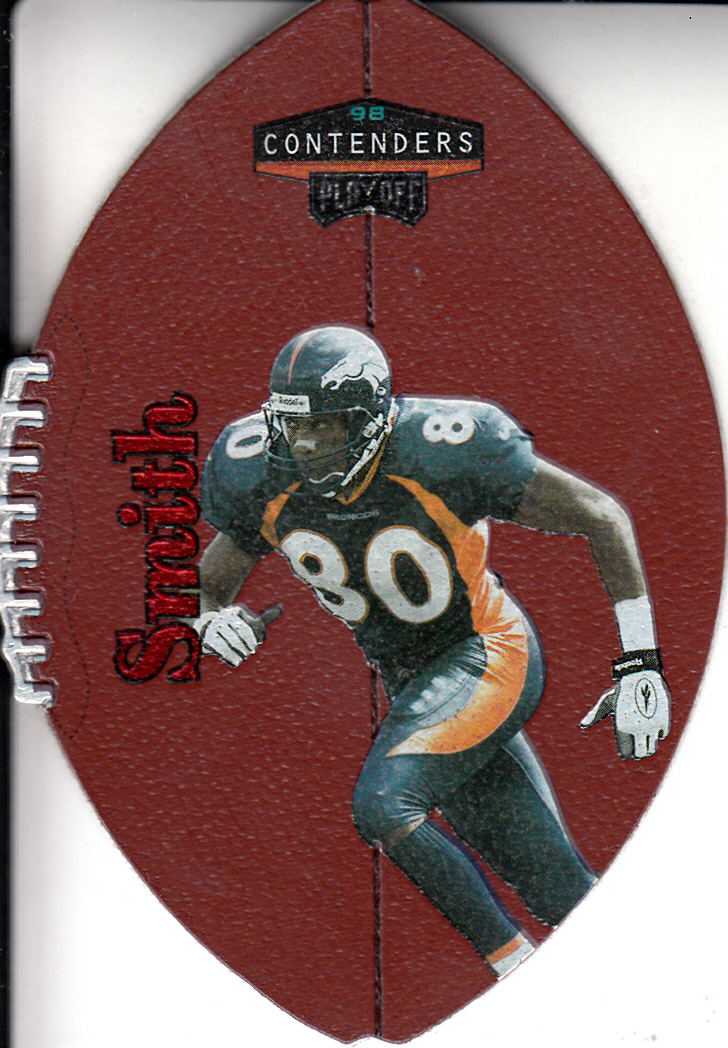 1998 Playoff Contenders Leather Red #25 Rod Smith