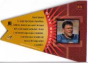 1998 Playoff Contenders Pennants Blue Felt #44 Mark Brunell back image