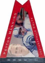 1998 Playoff Contenders Pennants Red Foil #42 Peyton Manning