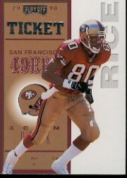 1998 Playoff Contenders Ticket #66 Jerry Rice