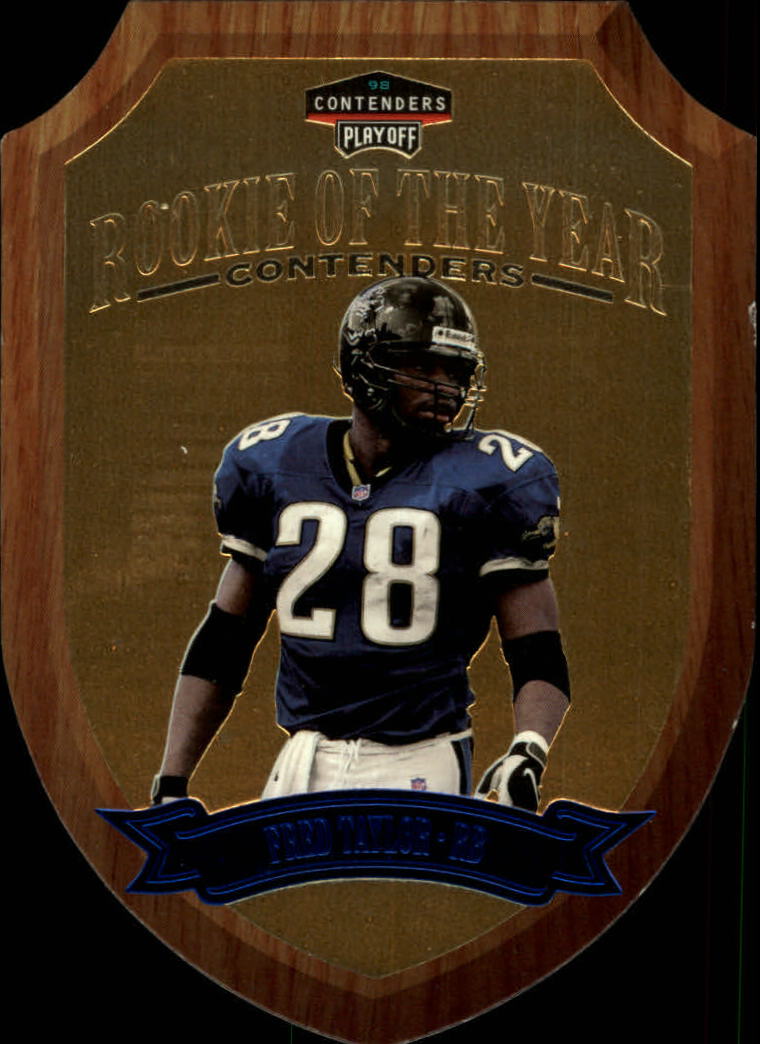 1998 Playoff Contenders Rookie of the Year #5 Fred Taylor