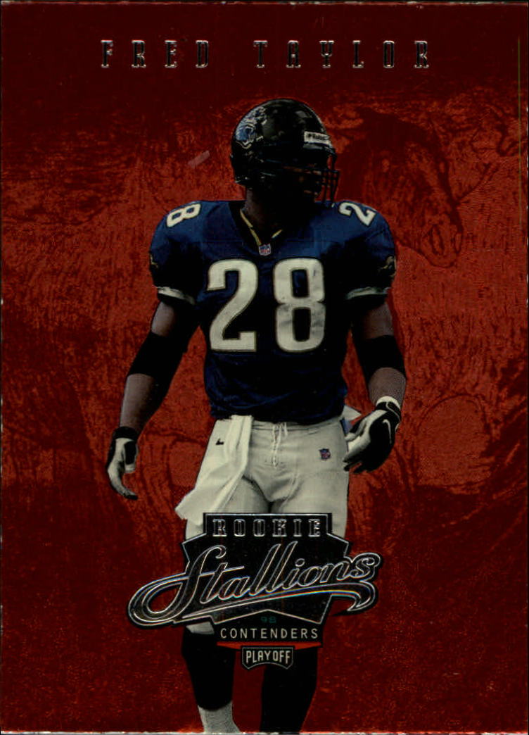 1998 Playoff Contenders Rookie Stallions #8 Fred Taylor