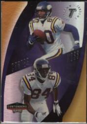 1998 Playoff Contenders Touchdown Tandems #16 C.Carter/R.Moss