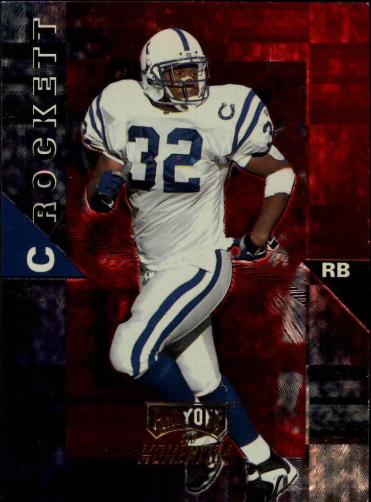 1998 Playoff Momentum Hobby Red #100 Zack Crockett