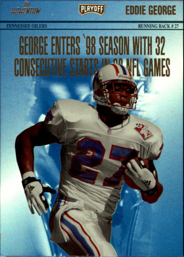 1998 Playoff Momentum Headliners #11 Eddie George