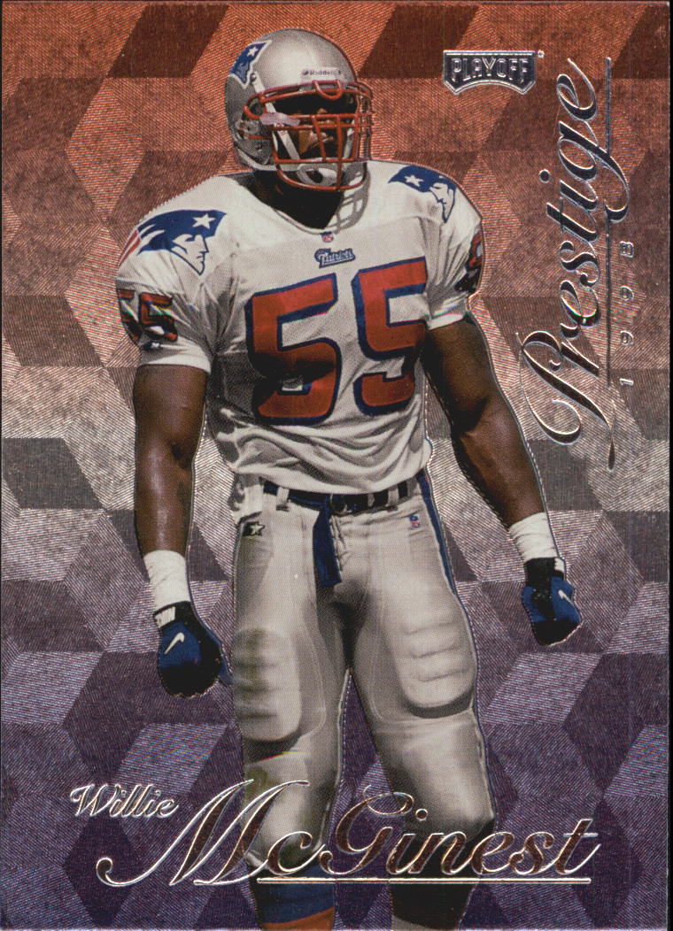 Willie Mcginest Signed Patriots 1995 Upper Deck Football Card Beckett –  www.