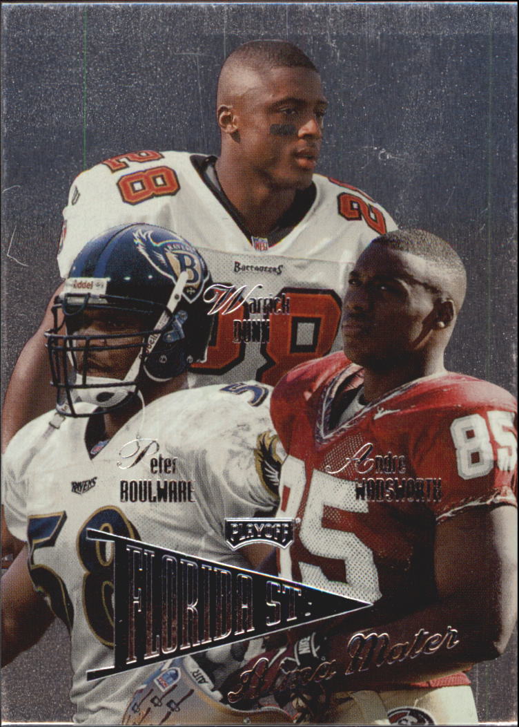 1998 Playoff Prestige Alma Maters #3 Warrick Dunn/Andre Wadsworth/Peter Boulware