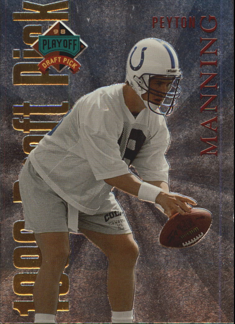 Peyton Manning 2006 Playoff Card #45; Indianapolis Colts