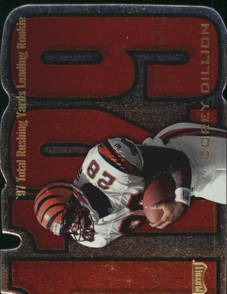 1998 Playoff Prestige Inside the Numbers #7 Corey Dillon UER