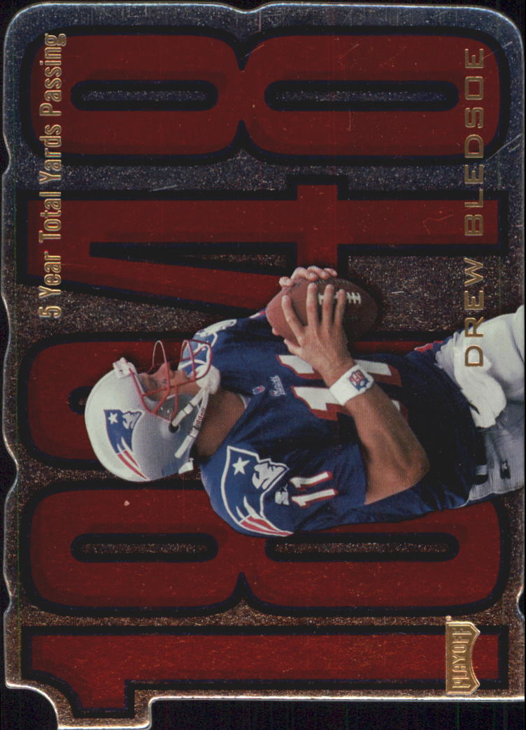 1998 Playoff Prestige Inside the Numbers #8 Drew Bledsoe