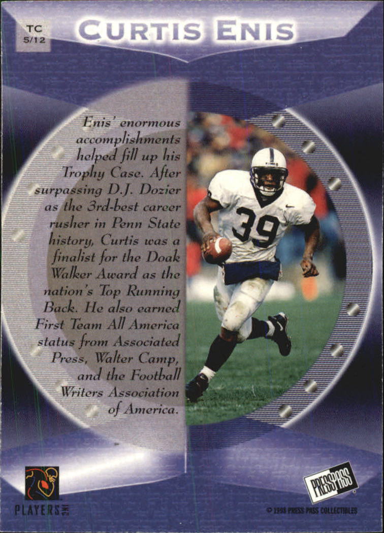 1998 Press Pass Football Cards - Picture 77 of 83
