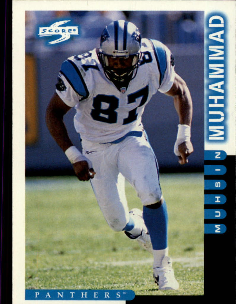 1999 Score #93 Muhsin Muhammad Carolina Panthers Football Card