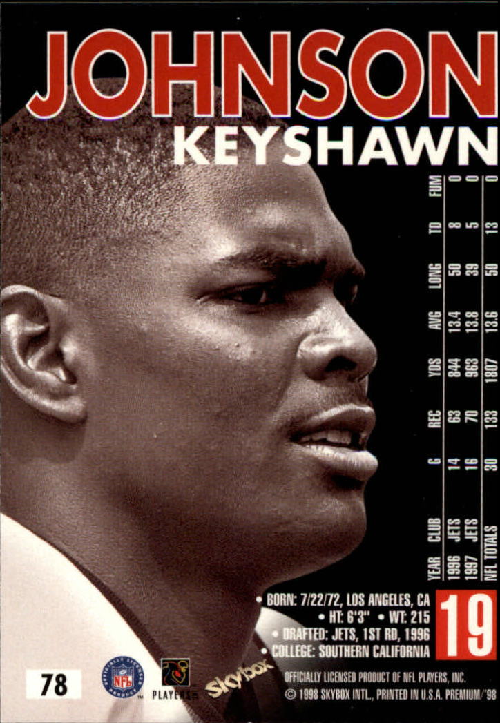 B6742- 1998 Skybox Premium FB Cards 1-250 +Inserts -You Pick- 15+ FREE US SHIP - Picture 151 of 433