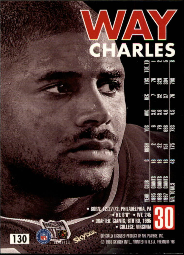 B6742- 1998 Skybox Premium FB Cards 1-250 +Inserts -You Pick- 15+ FREE US SHIP - Picture 251 of 433