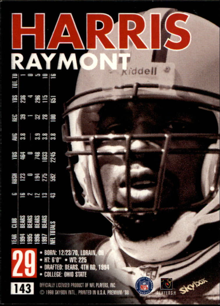 B6742- 1998 Skybox Premium FB Cards 1-250 +Inserts -You Pick- 15+ FREE US SHIP - Picture 275 of 433
